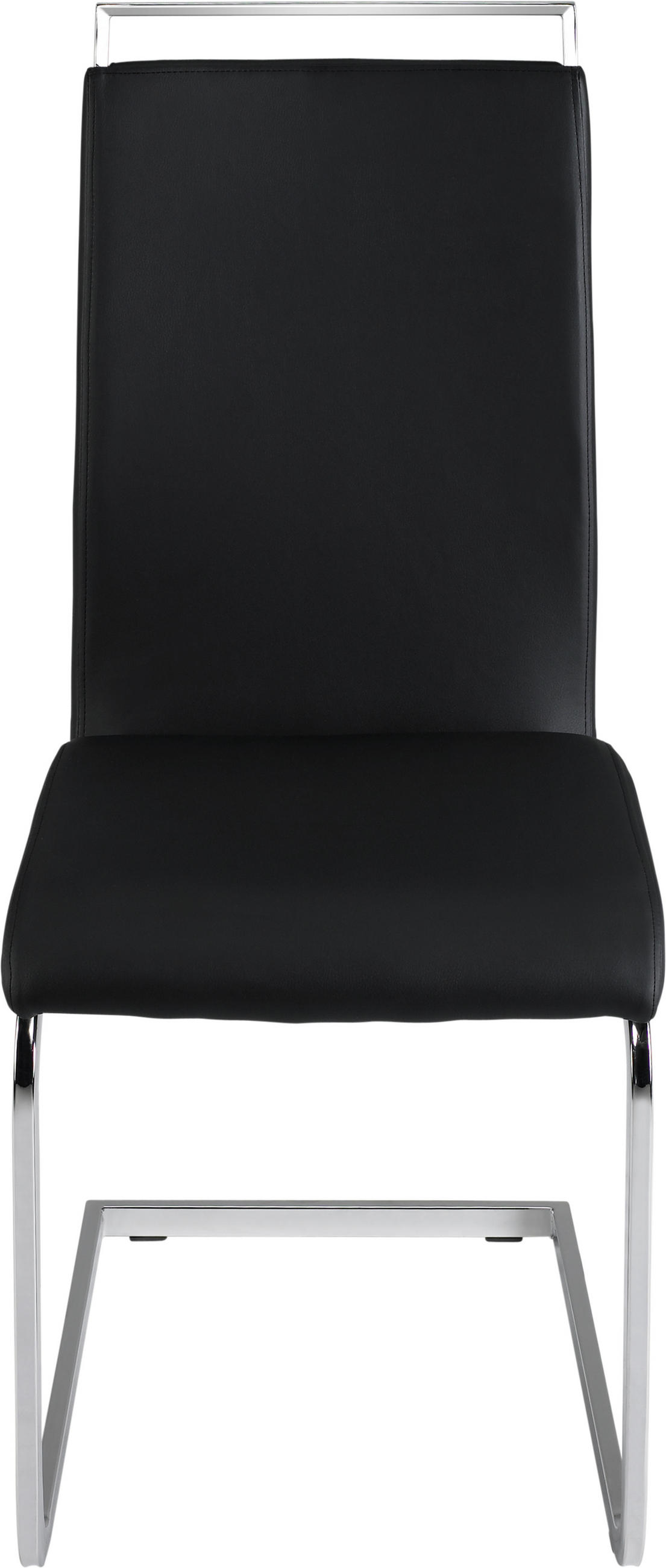 ŽIDLE, černá, barvy chromu - černá/barvy chromu, Design, kov/textil (43/98/56cm) - Carryhome