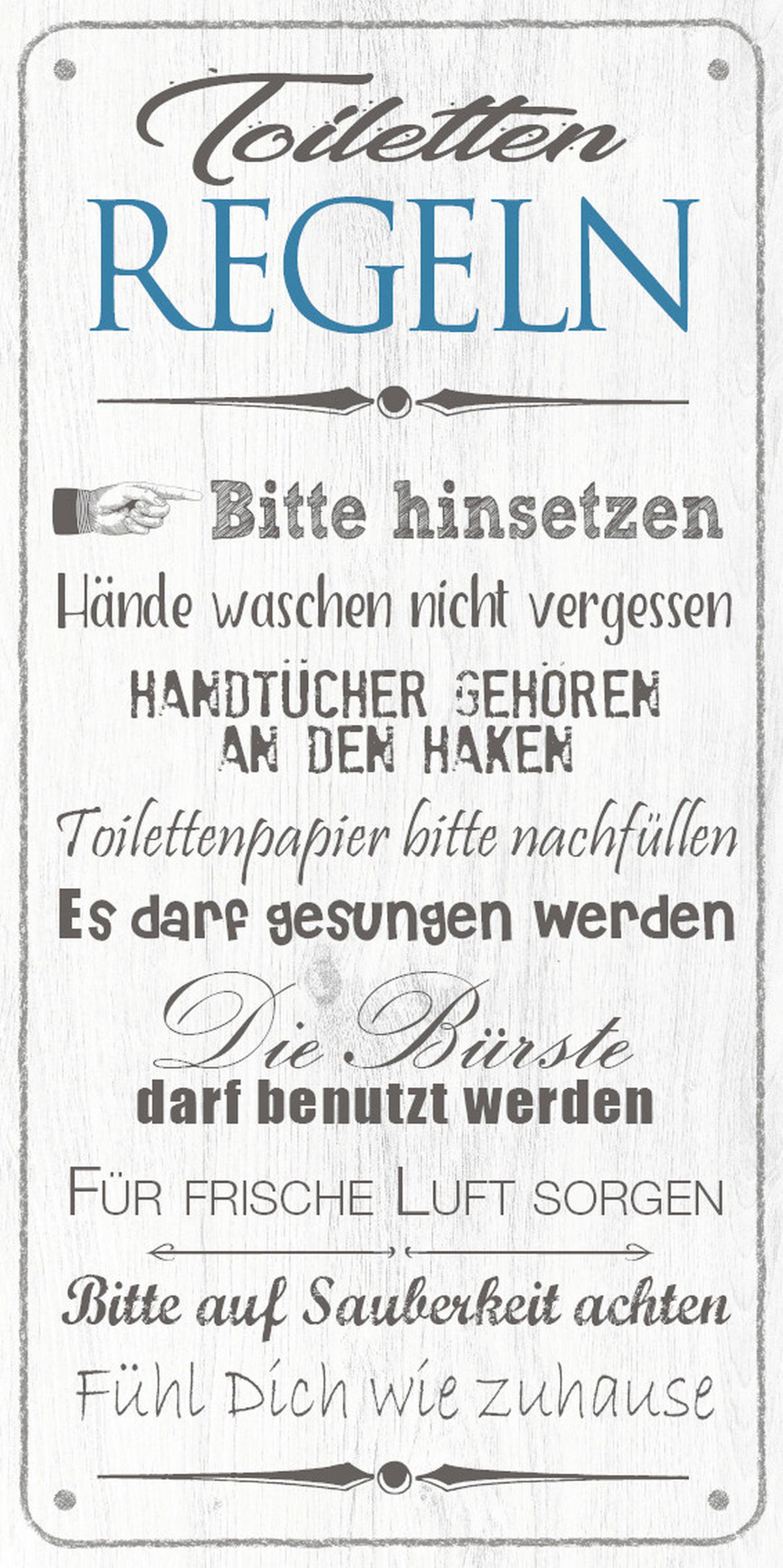 DEKOPANEEL Text  - Multicolor, KONVENTIONELL (20/40/0,3cm) - Euroart