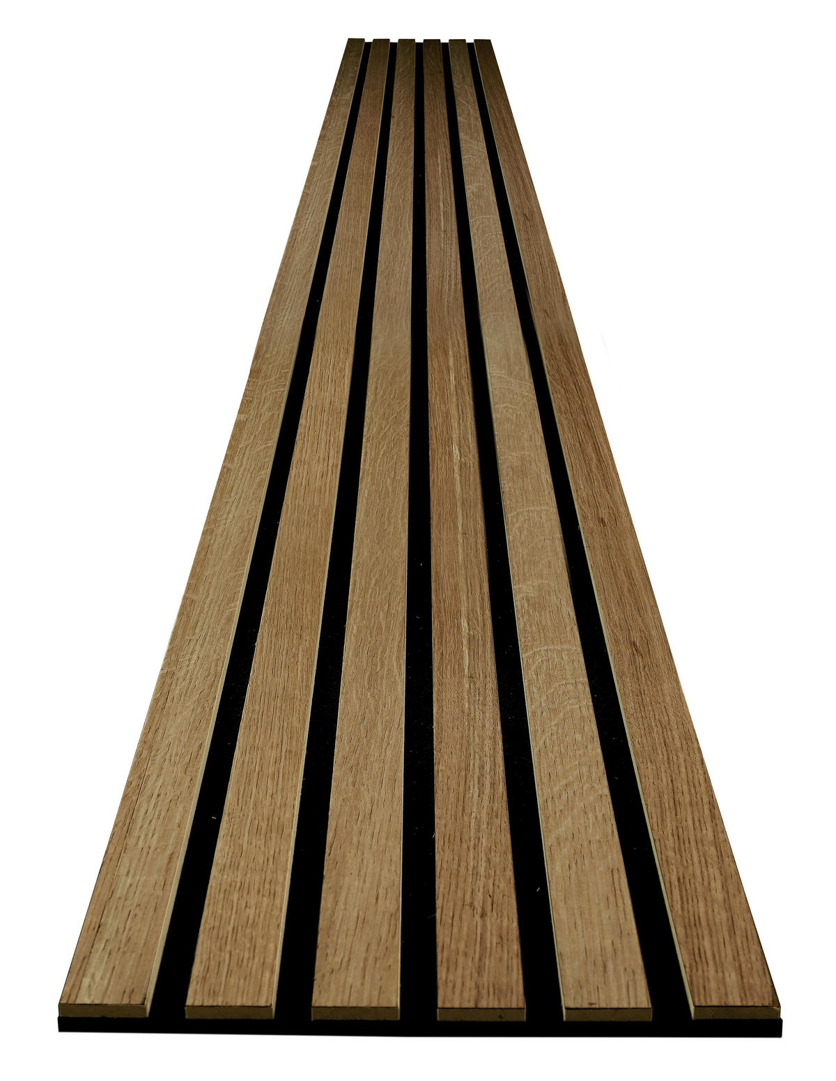 AKUSTIKPANEEL Echtholz Eiche rustikal acous Comfort Light  - Eichefarben, KONVENTIONELL, Holz/Holzwerkstoff (250/30/0.61cm) - Novel