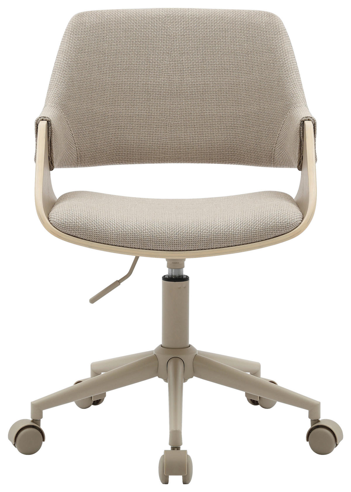 DREHSTUHL  in Leinenoptik Naturfarben, Beige  - Beige/Naturfarben, MODERN, Holz/Kunststoff (51/78/88/57cm) - MID.YOU
