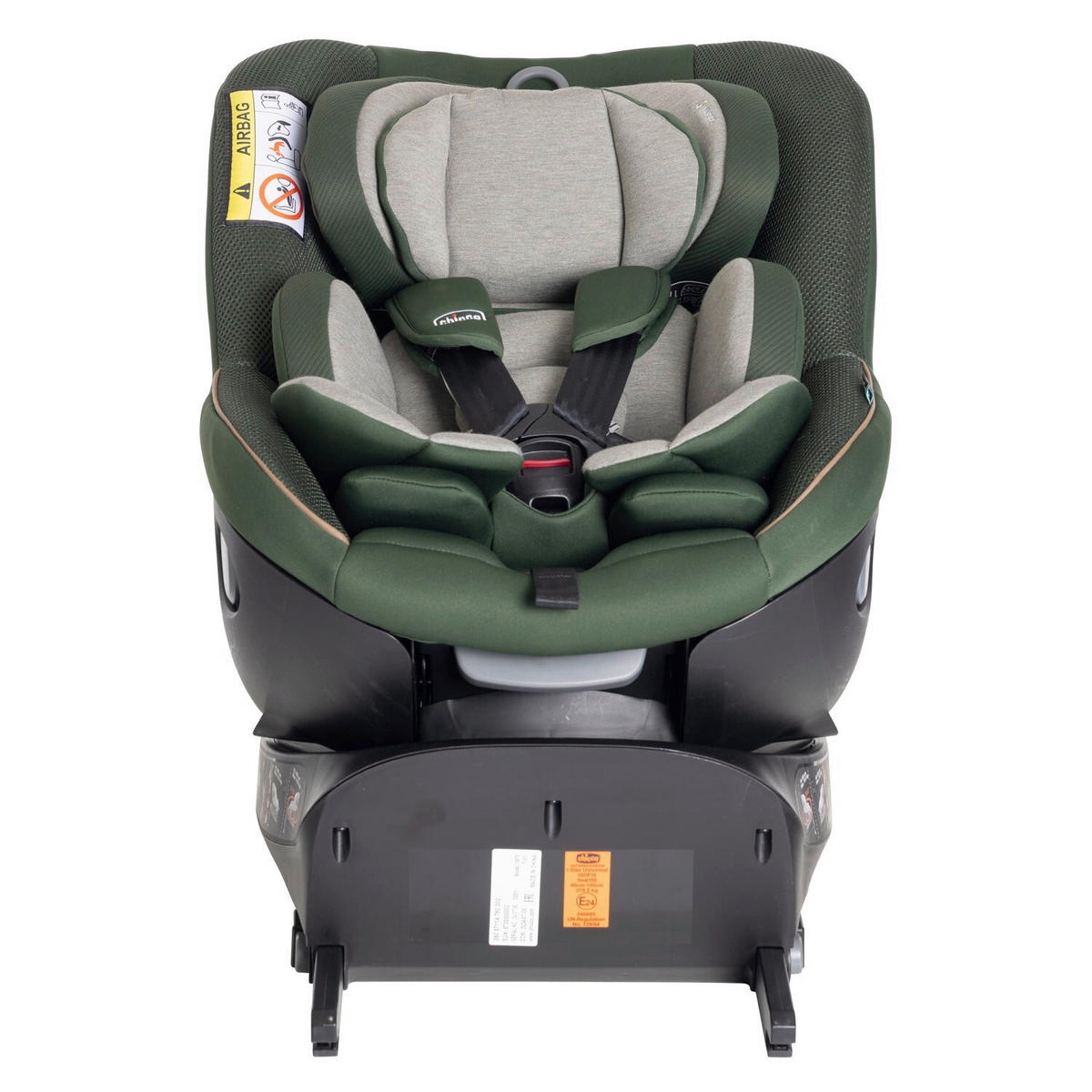 KINDERAUTOSITZ 105 I-Size  - Hellgrau/Grün, Basics, Textil (47/114/60cm) - Chicco