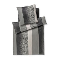 BETTWÄSCHE 2-teilig Makosatin 135/200 cm  - Grau, Design, Textil (135/200cm) - Joop!