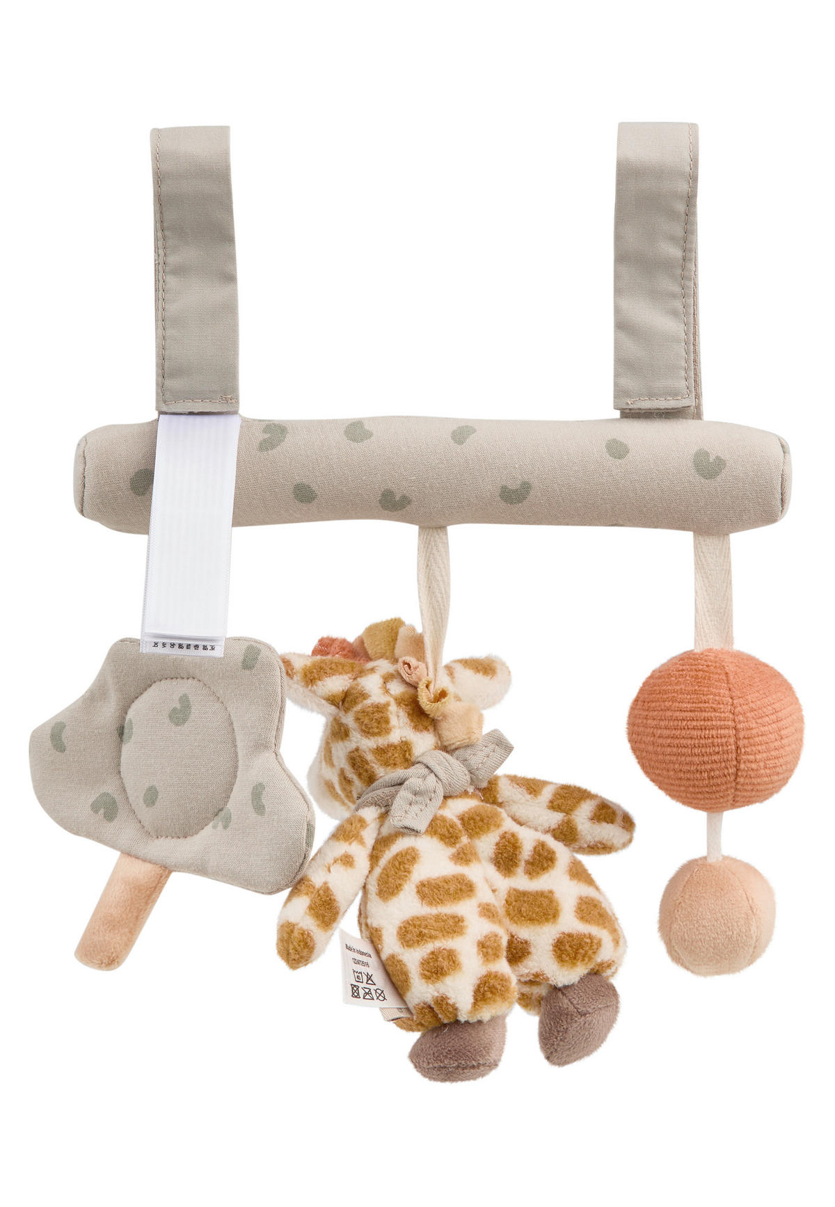 BABYSCHALENMOBILE Giraffe Kaya  - Mintgrau, Basics, Textil (26/19/6cm) - Sterntaler