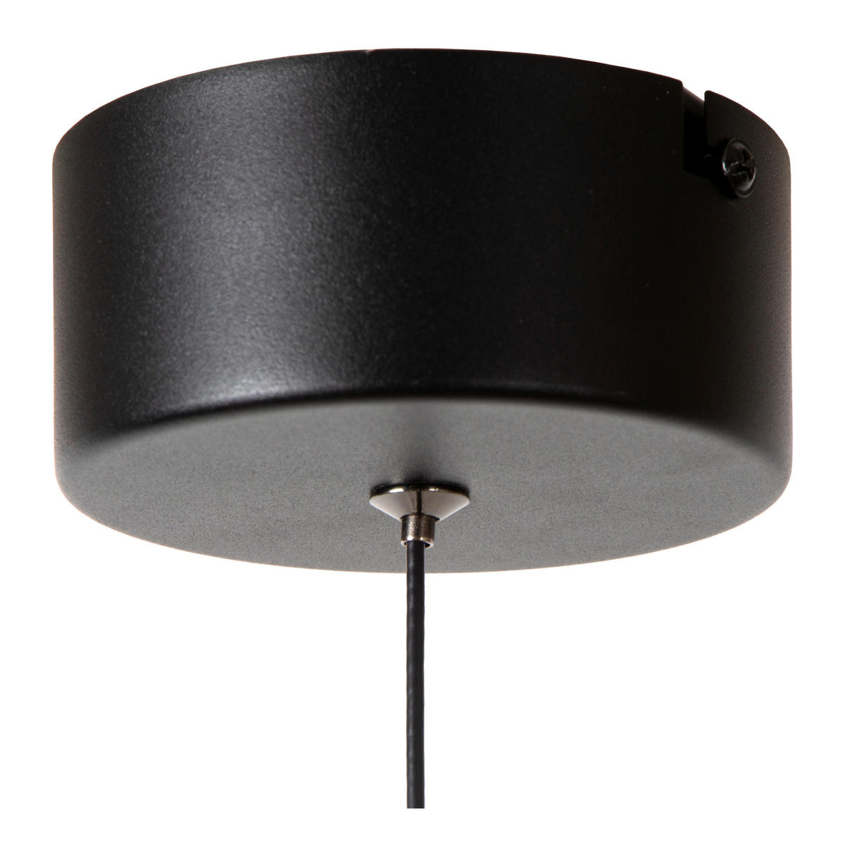 LED-PENDELLEUCHTE CALINA 9.9/9.9/169.7 cm   - Schwarz, Design, Kunststoff (9.9/9.9/169.7cm) - Lucide