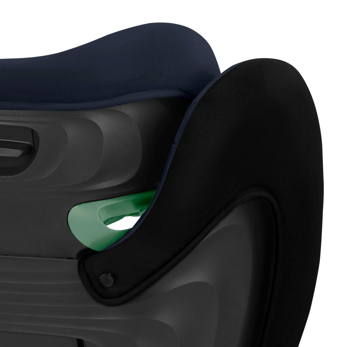 KINDERAUTOSITZ Solution B2 i-Fix  - Schwarz/Dunkelblau, Basics, Kunststoff/Textil (39/64/52cm) - cybex SILVER