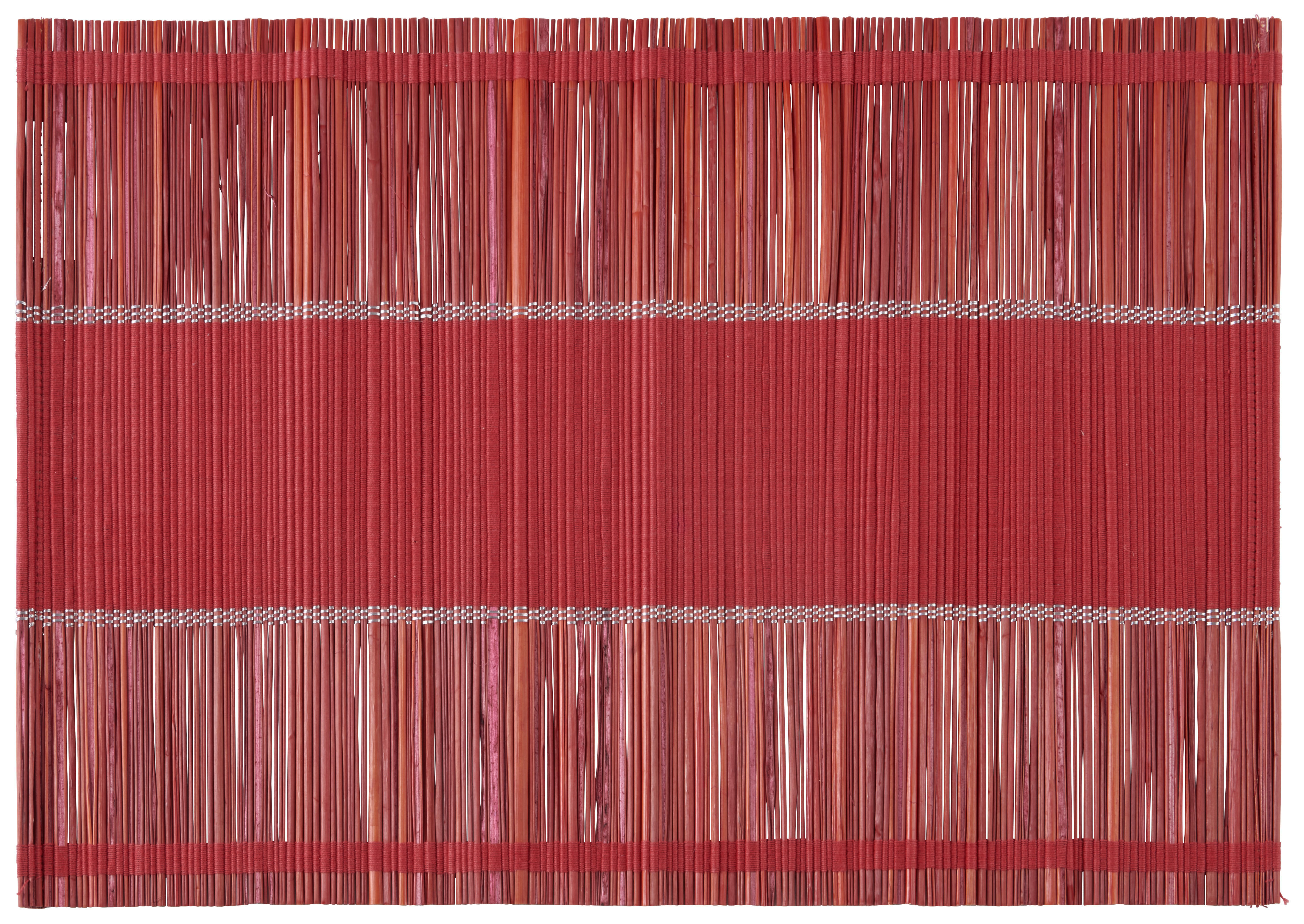 TISCHSET Textil Rot 33/48 cm  - Rot, KONVENTIONELL, Textil (33/48cm) - Esposa