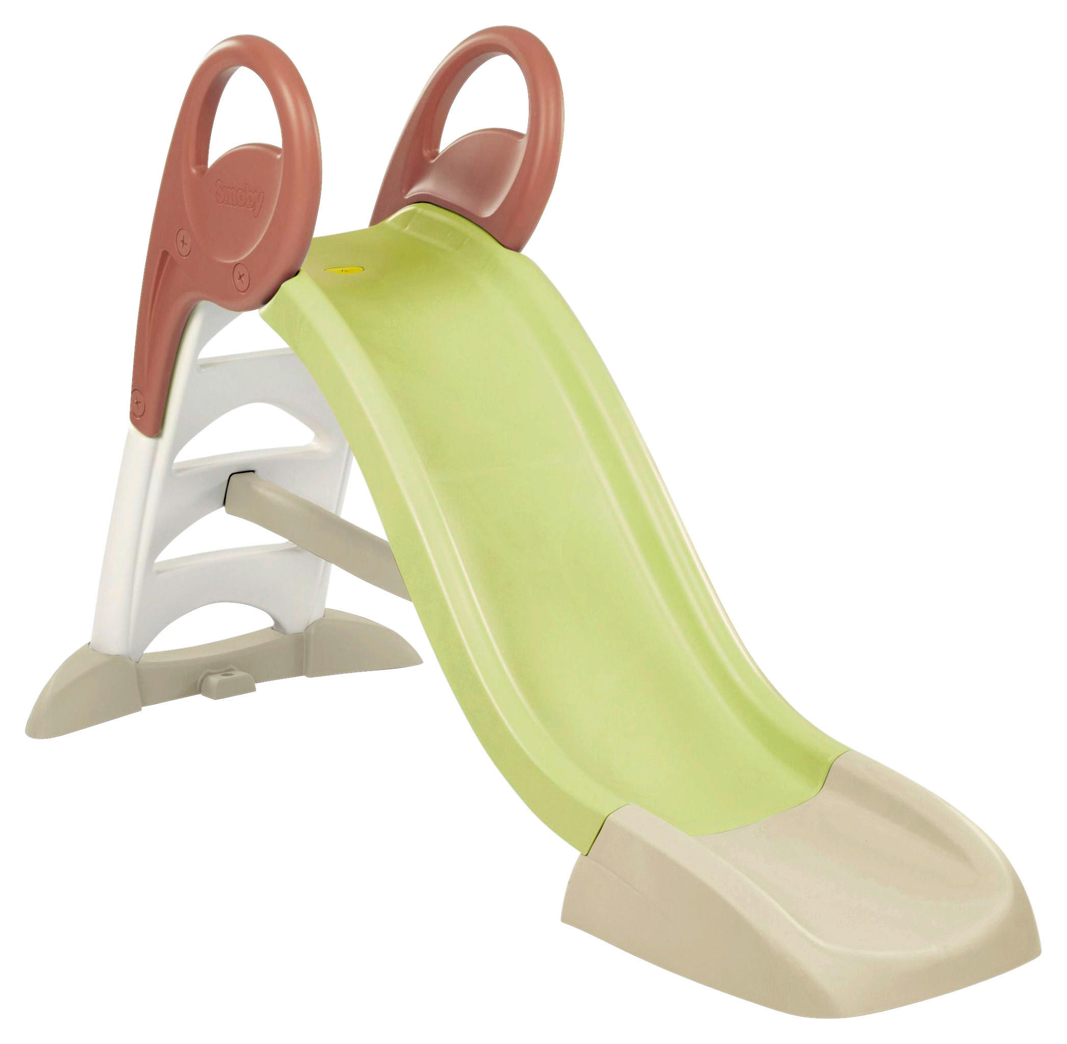 DĚTSKÁ SKLUZAVKA - šalvějově zelená, Basics, plast (24,50/119,50/44,70cm) - SMOBY