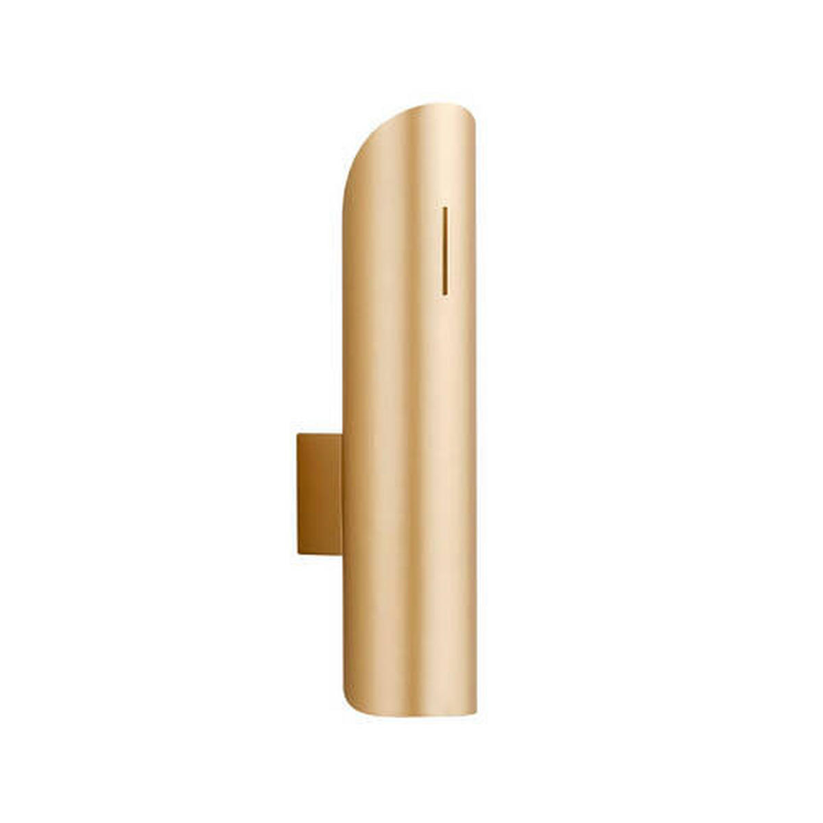 WANDLEUCHTE 24,5/5,5/8 cm   - Goldfarben, Design, Metall (24,5/5,5/8cm)