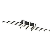 DECKENLEUCHTE    62/10,5/8 cm  - Schwarz, Trend, Kunststoff/Metall (62/10,5/8cm) - Collett's Monde