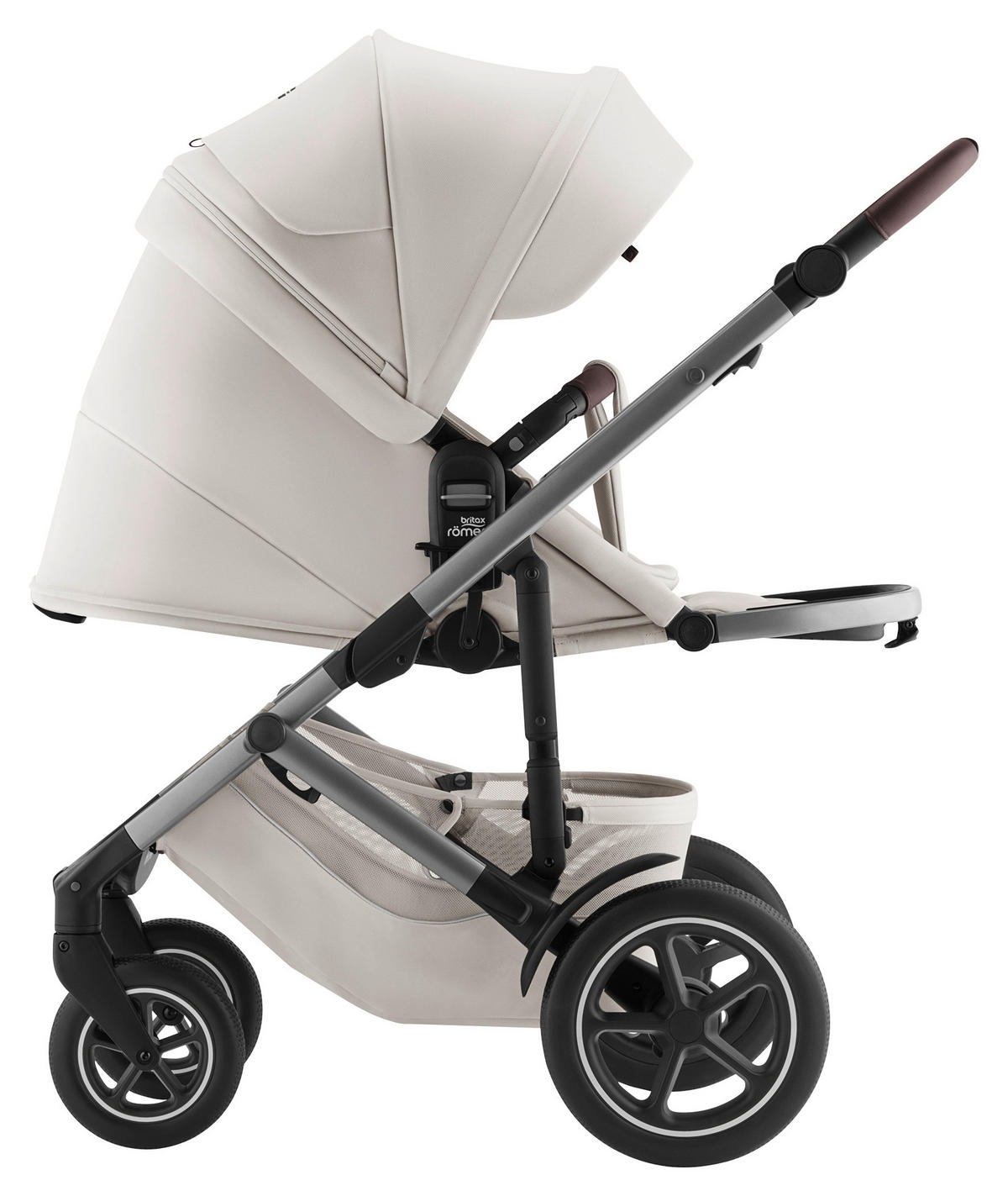 KINDERWAGEN  Smile 5Z  Soft Taupe  - Creme/Grau, Basics, Textil/Metall (57/112/97,7cm) - Britax Römer