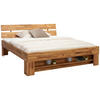 BETT 180/200 cm,  in Wildeiche,  - Wildeiche, Natur, Holz (180/200cm) - Carryhome