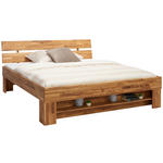 BETT 180/200 cm  in Wildeiche   - Wildeiche, Natur, Holz (180/200cm) - Carryhome