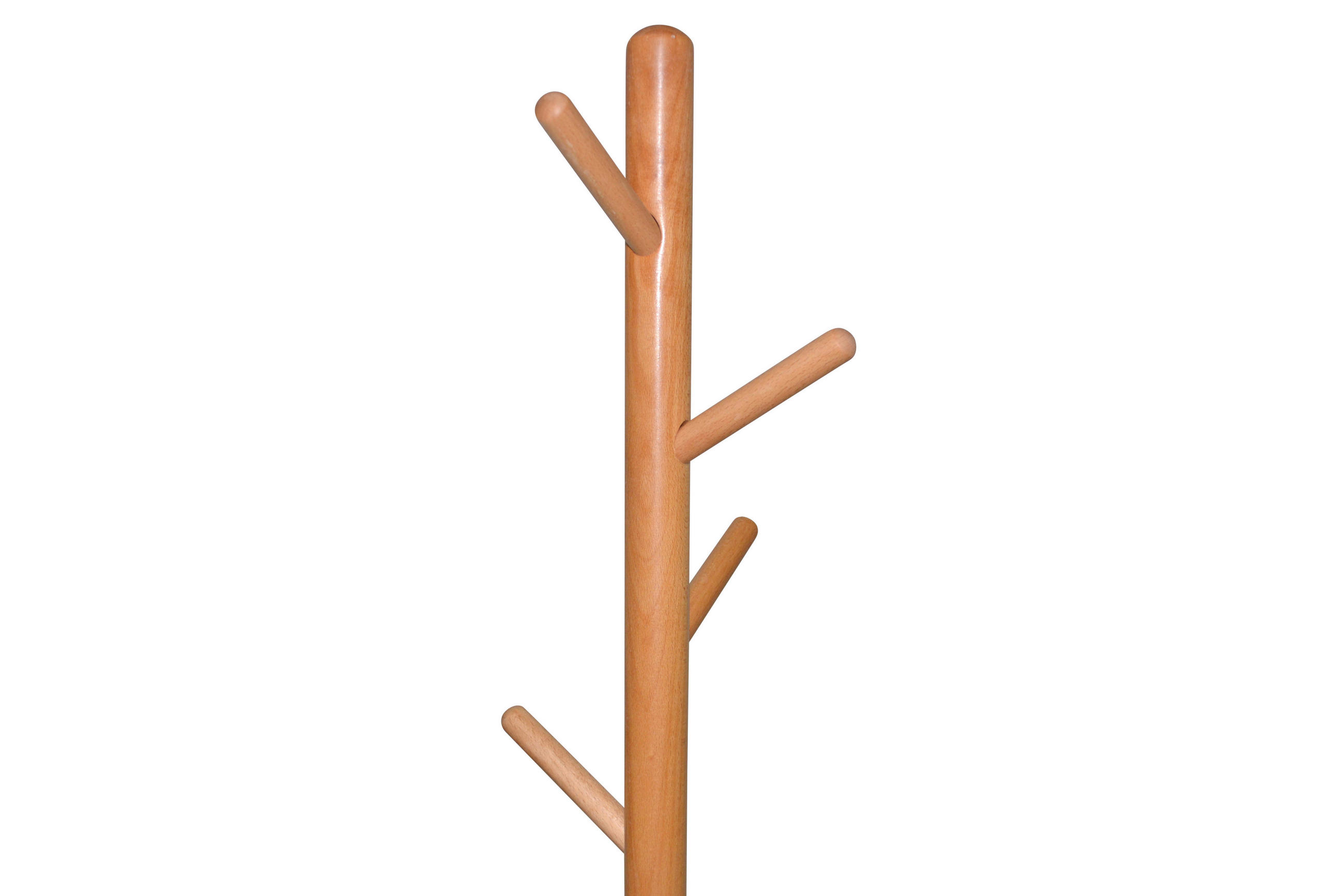 GARDEROBENSTÄNDER in Buchefarben   - Buchefarben, Design, Holz (45/45/174cm) - MID.YOU