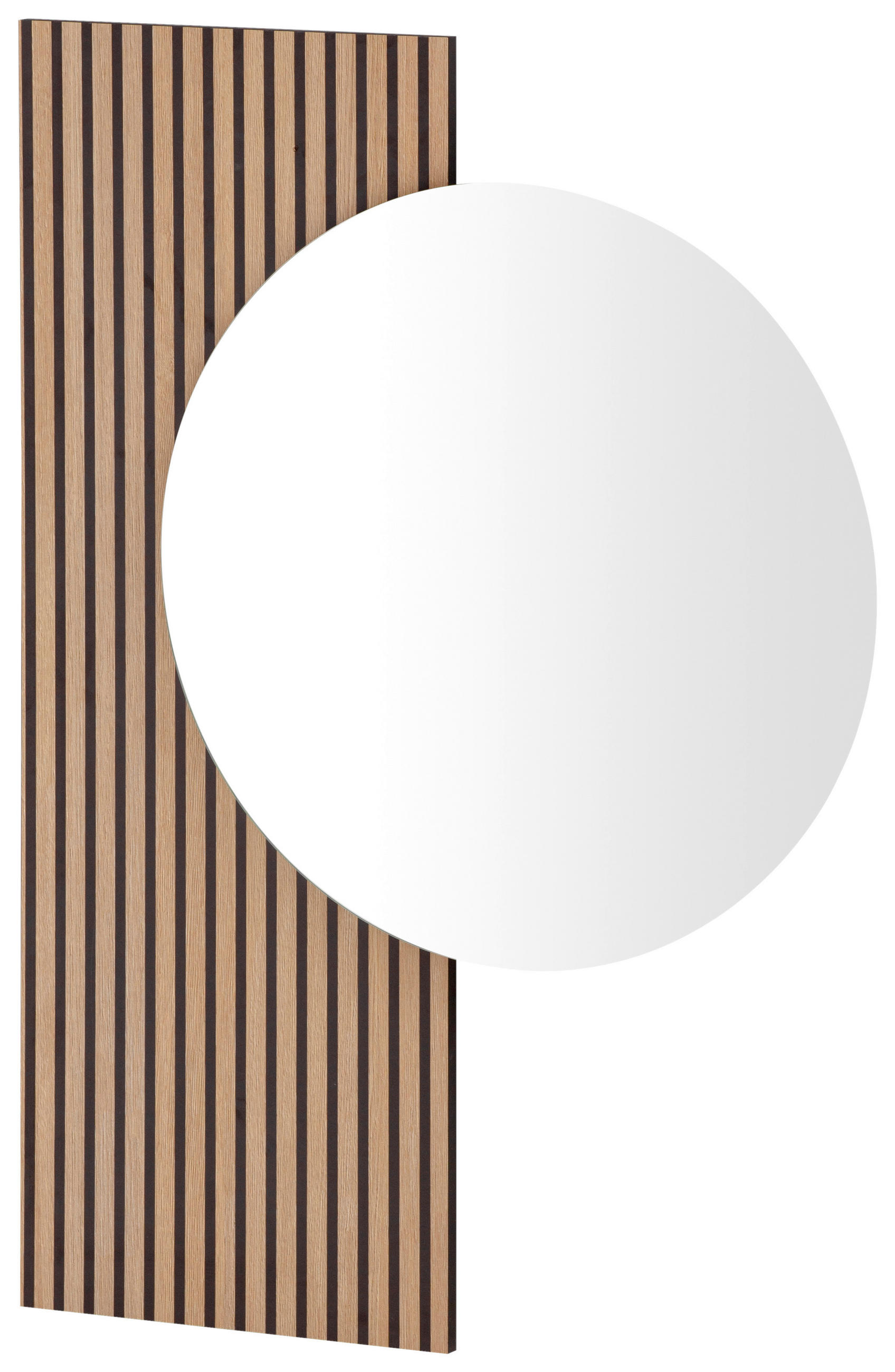 WANDSPIEGEL 79,5/109/3 cm in - Eichefarben, Design, Glas/Holzwerkstoff (79,5/109/3cm) - MID.YOU