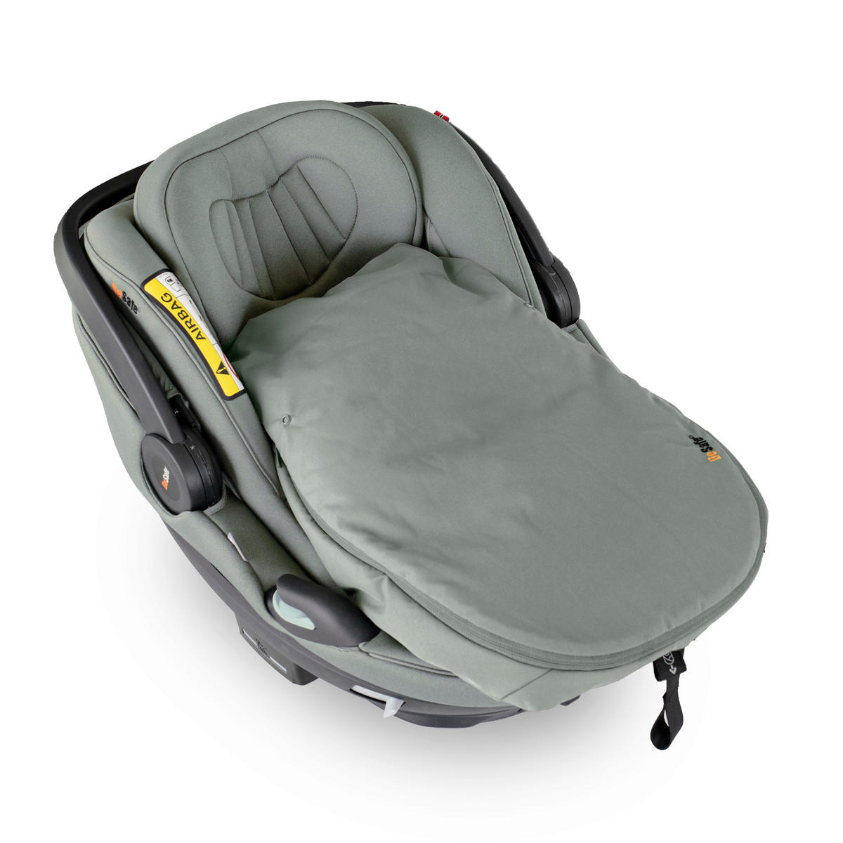 NAVLAKA ZA AUTOSJEDALICU  Go Beyond²   - boje kadulje, Basics, tekstil (46/40/10cm) - Besafe