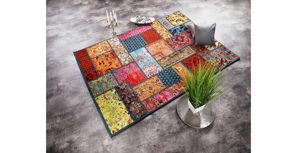 WEBTEPPICH 65/130 cm Multicolor  - Multicolor, Design, Textil (65/130cm) - Novel