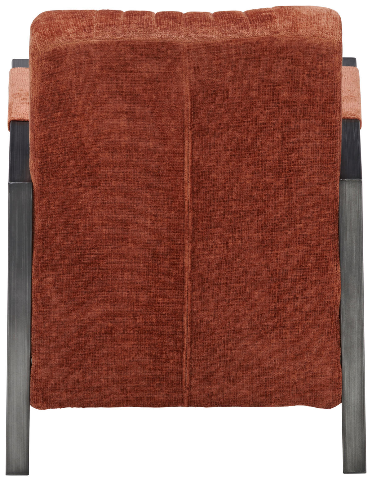 FOTEL - vörösesbarna/fekete, Design, textil/fém (65/83/80cm) - Ambia Home