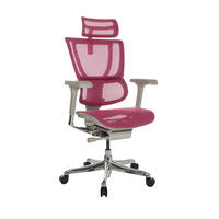DREHSTUHL Netz Rosa  - Beige/Silberfarben, Basics, Kunststoff/Textil (69/116-138/66cm) - MID.YOU