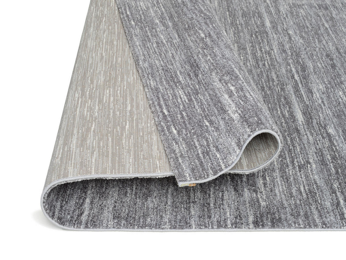 FLACHWEBETEPPICH 200/250 cm Dunkelgrau  - Dunkelgrau, Design, Textil (200/250cm) - Novel