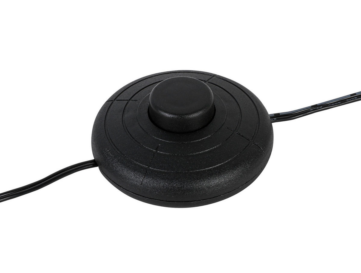 LED-STEHLEUCHTE Oxira 18/140 cm  - Multicolor/Schwarz, Design, Kunststoff/Metall (18/140cm) - Dieter Knoll