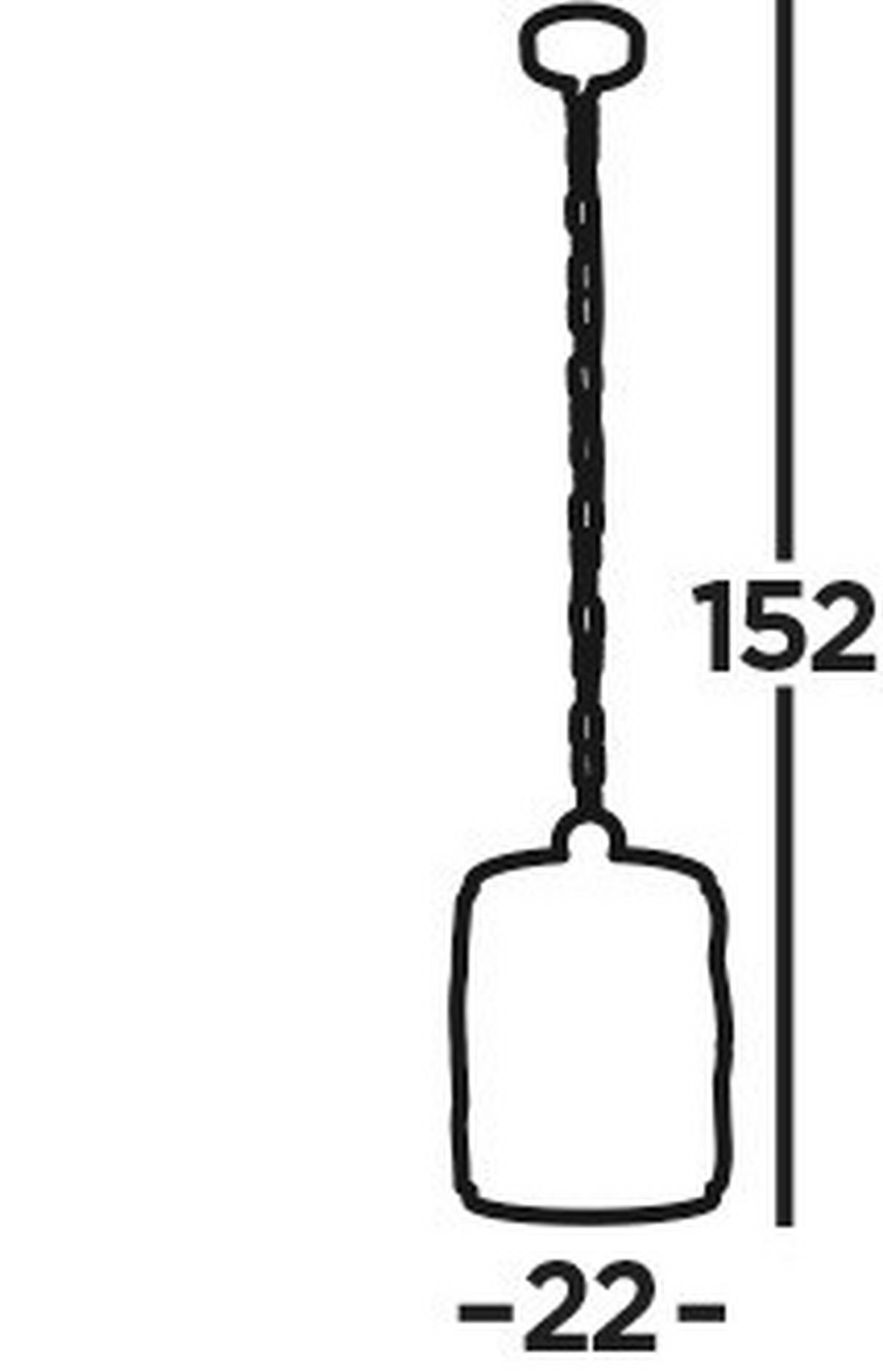 HÄNGLAMPA Bijou 22/31-152 cm  - kromfärg, Design, metall/glas (22/31-152cm)