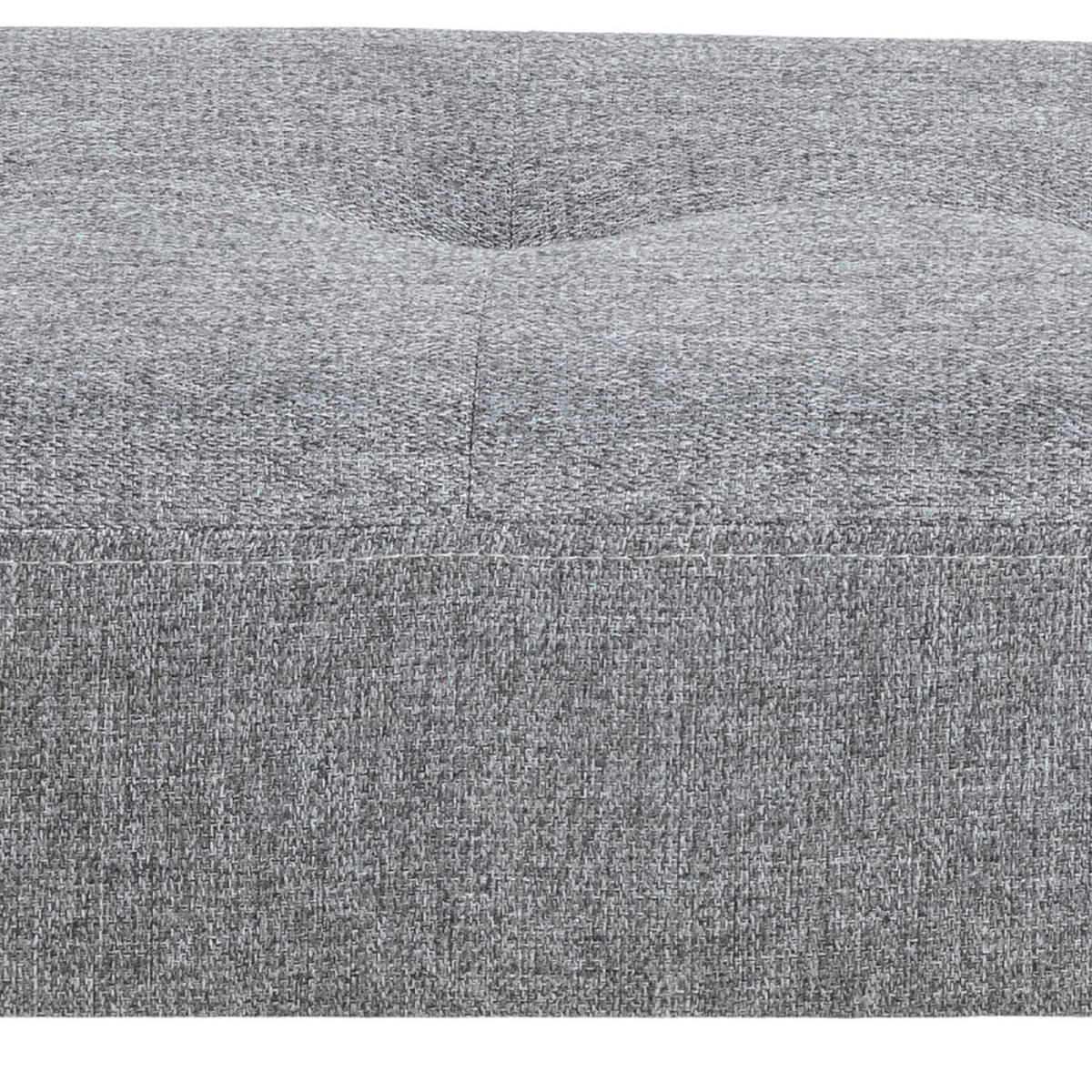 HOCKERBANK 95/46/38 cm Hellgrau  - Hellgrau, Design, Textil/Metall (95/46/38cm) - MID.YOU