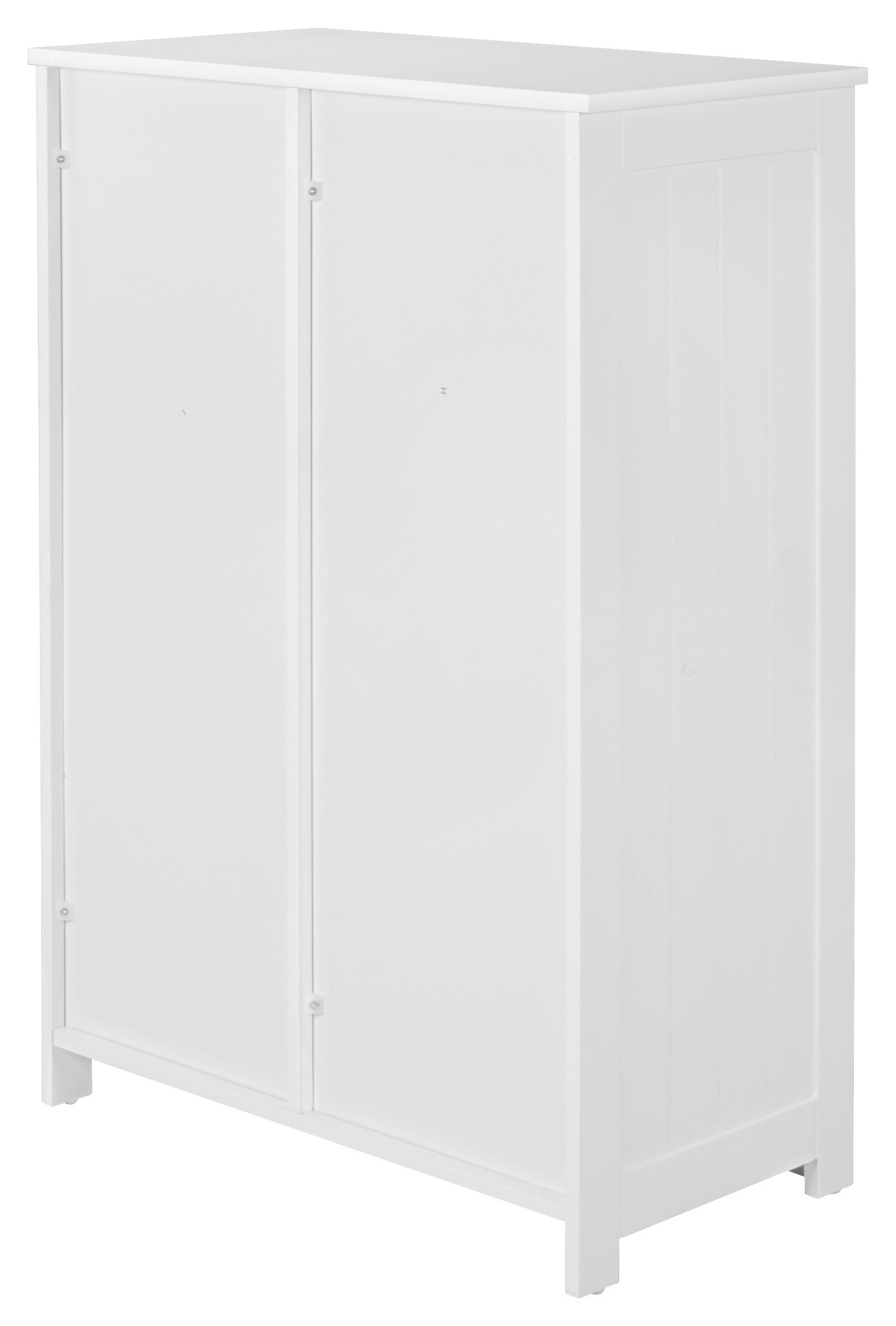 MIDISCHRANK 56/83/30 cm  - Weiß, Basics, Holzwerkstoff (56/83/30cm) - MID.YOU