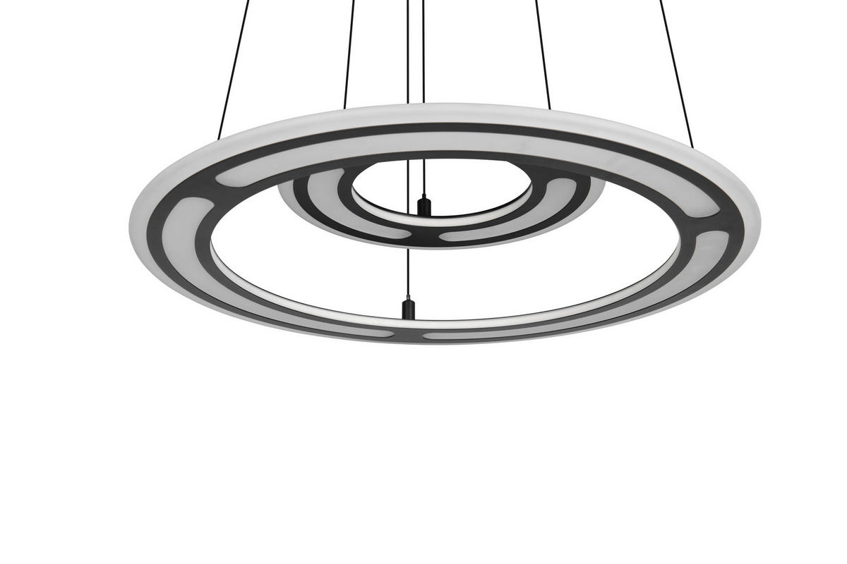 LED-HÄNGELEUCHTE 72,5/200 cm  - Schwarz, Design, Metall (72,5/200cm) - Trio Leuchten