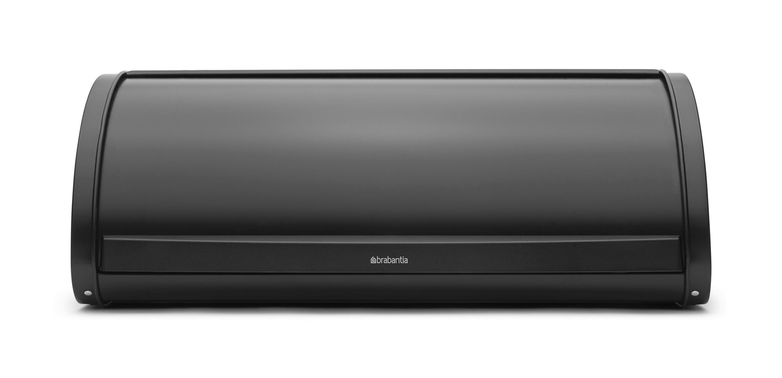 KENYÉRTARTÓ BOKSZ  - fekete, Design, fém (2l) - Brabantia