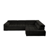 ECKSOFA  in Mikrofaser Olivgrün  326/222 cm  - Chromfarben/Olivgrün, Design, Textil/Metall (326/222cm) - Beldomo Speed