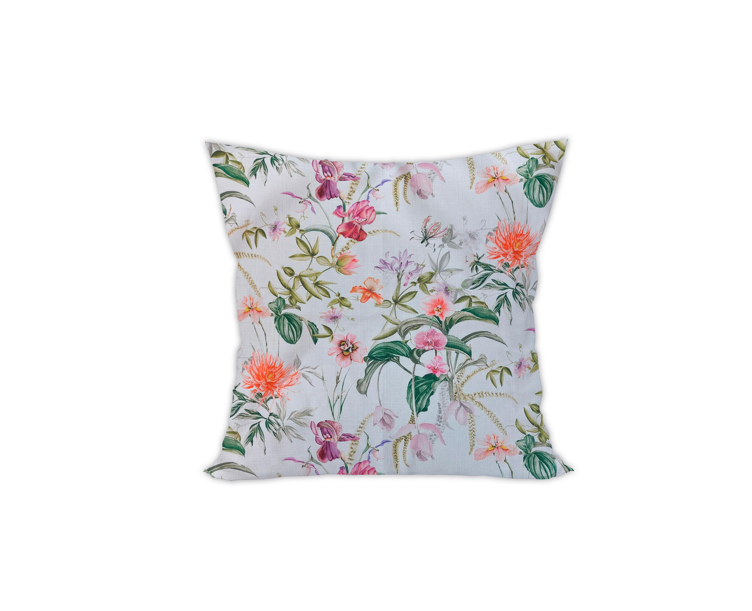 KISSENHÜLLE Spring Flowers 50/50 cm  - Multicolor, Basics, Textil (50/50cm) - Novel