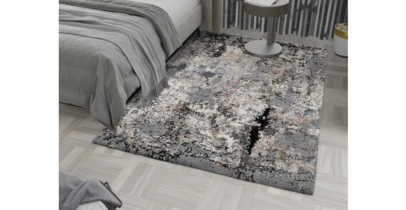 WEBTEPPICH 120/170 cm Timeline Quantum Hellgrau  - Hellgrau, Design, Textil (120/170cm) - Novel