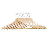 KLEIDERBÜGELSET Holz  - Hellbraun, Basics, Holz (44,5/1,2/23,5cm) - Kesper