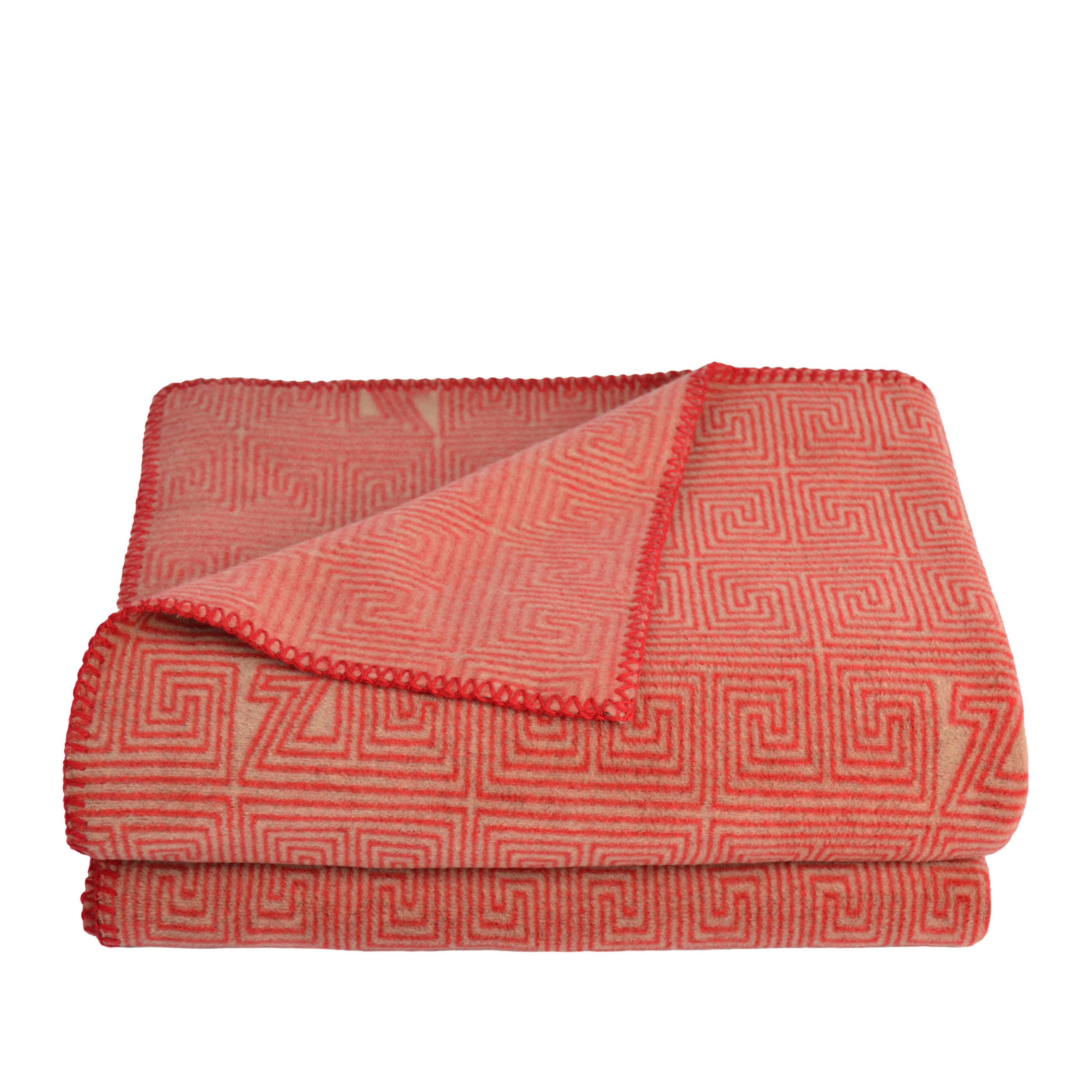 Zoeppritz Wohndecke Soft-Fleece-Legacy Rot 160x200 cm