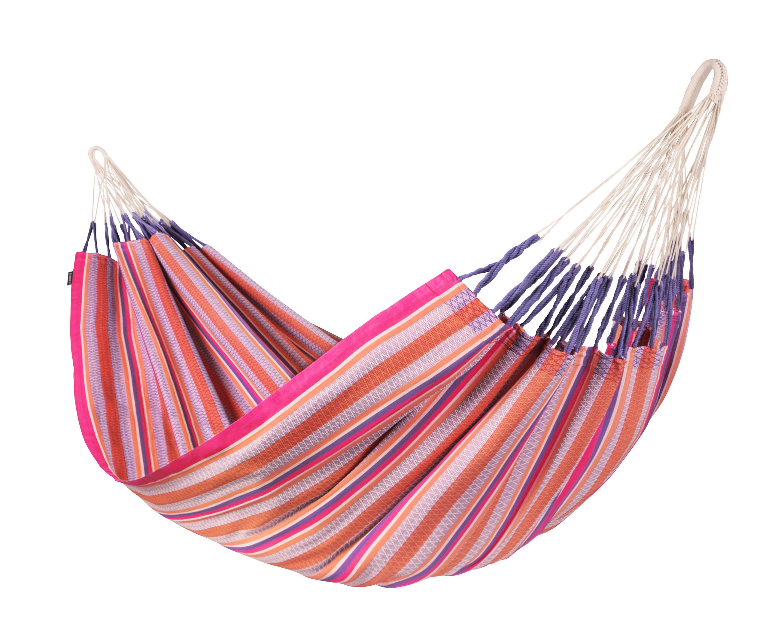 HÄNGEMATTE kingsize  - Pink/Lila, KONVENTIONELL, Textil (180/400cm) - La Siesta