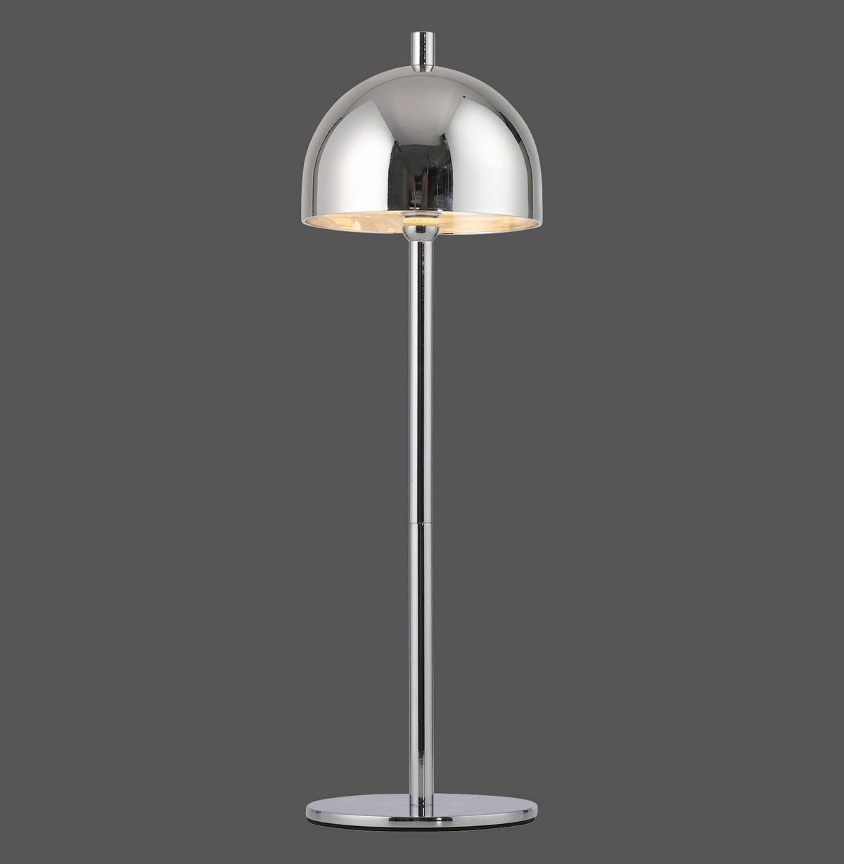AKKU-TISCHLEUCHTE SW BELLIS 11/11/36 cm  - Chromfarben, KONVENTIONELL, Kunststoff/Metall (11/11/36cm) - Schöner Wohnen