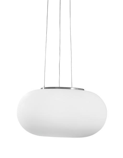 LUSTER 45/110 cm - boja nikla, Konvencionalno, staklo/metal (45/110cm)