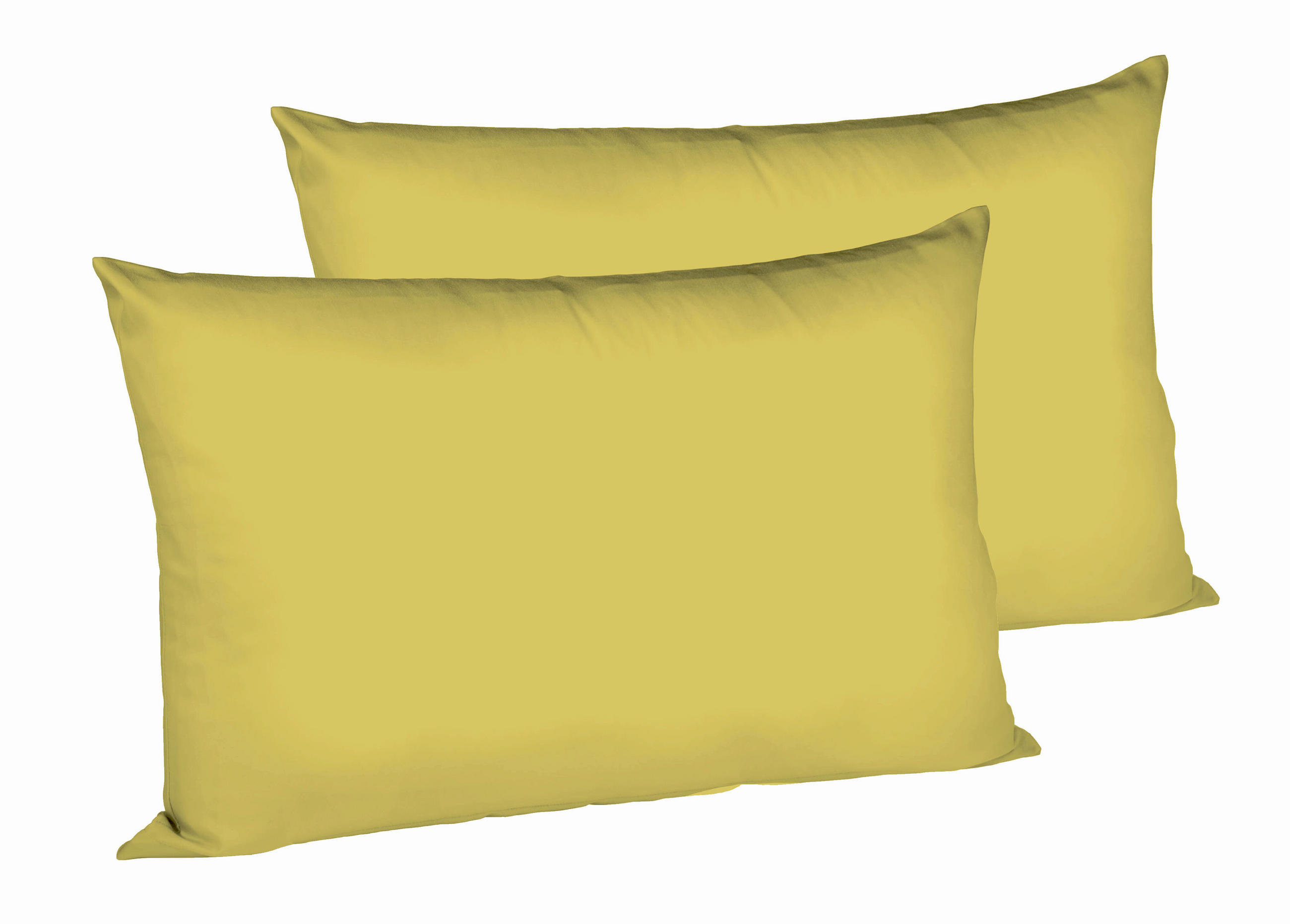KISSENHÜLLEN-SET 40/60 cm  - Olivgrün, Basics, Textil (40/60cm) - Fleuresse