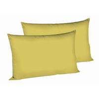 KISSENHÜLLEN-SET 40/60 cm  - Olivgrün, Basics, Textil (40/60cm) - Fleuresse