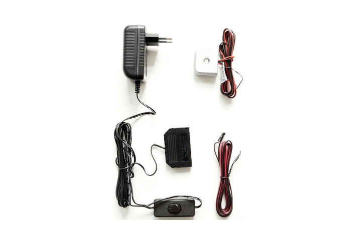 GLASBODENBELEUCHTUNGS-SET LED-Leuchtmittel  - Schwarz, Design, Kunststoff/Metall (4/2/4cm) - Livetastic