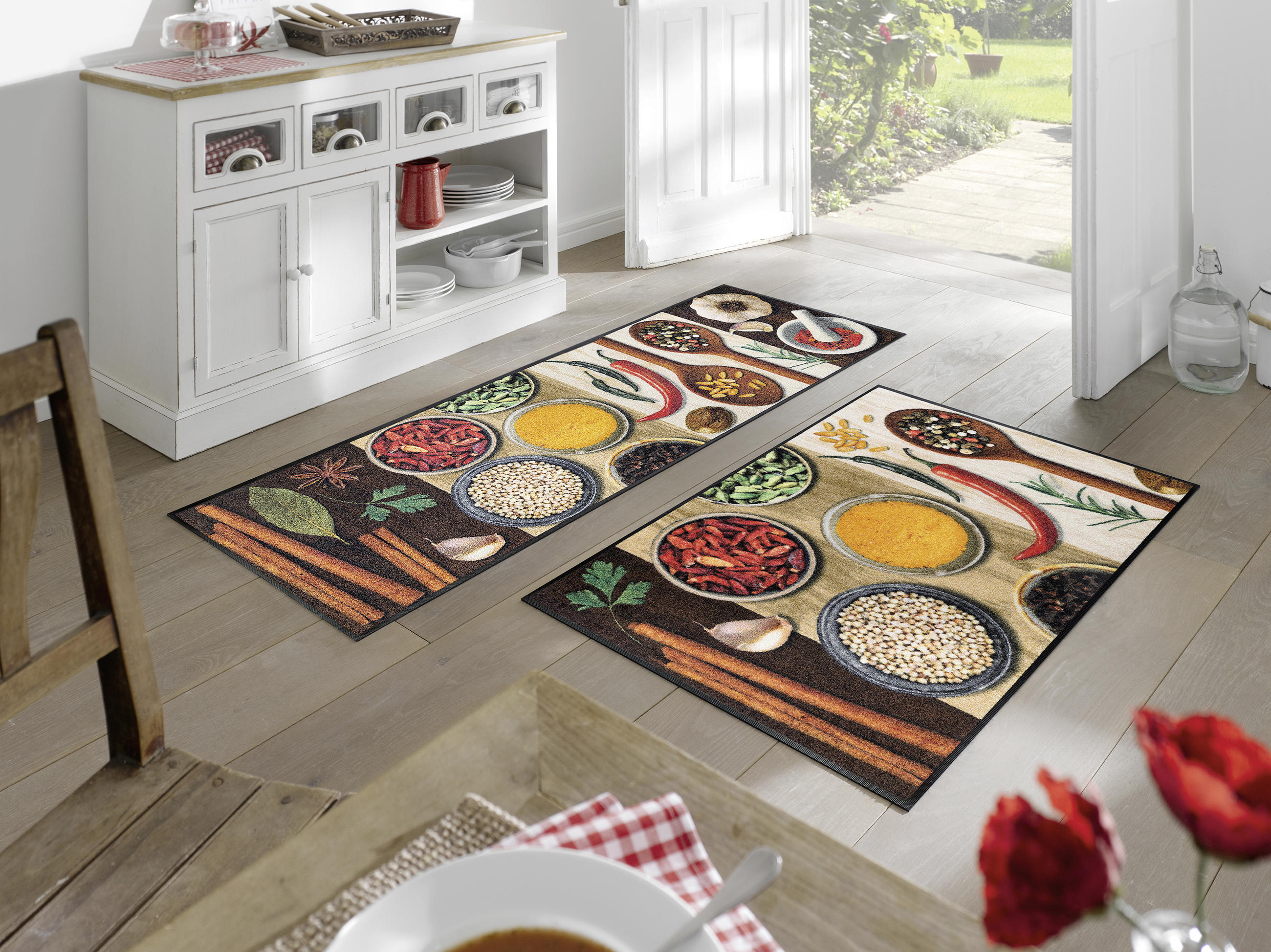 KOBEREC DO KUCHYNĚ, 75/120 cm, vícebarevná - vícebarevná, Konvenční, textil/plast (75/120cm) - Esposa