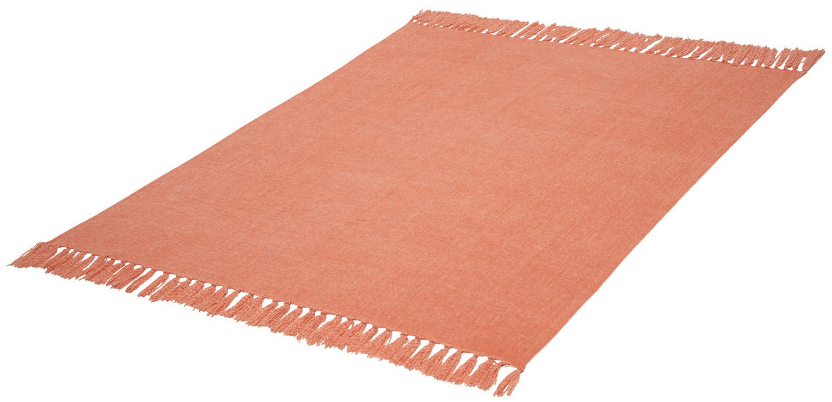 DEKA, polyester, 127/152 cm - oranžová, Basics, textil (127/152cm) - Novel