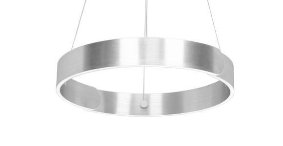 LED-HÄNGELEUCHTE Otis 63/64/150 cm - Alufarben, Design, Metall (63/64/150cm) - Dieter Knoll
