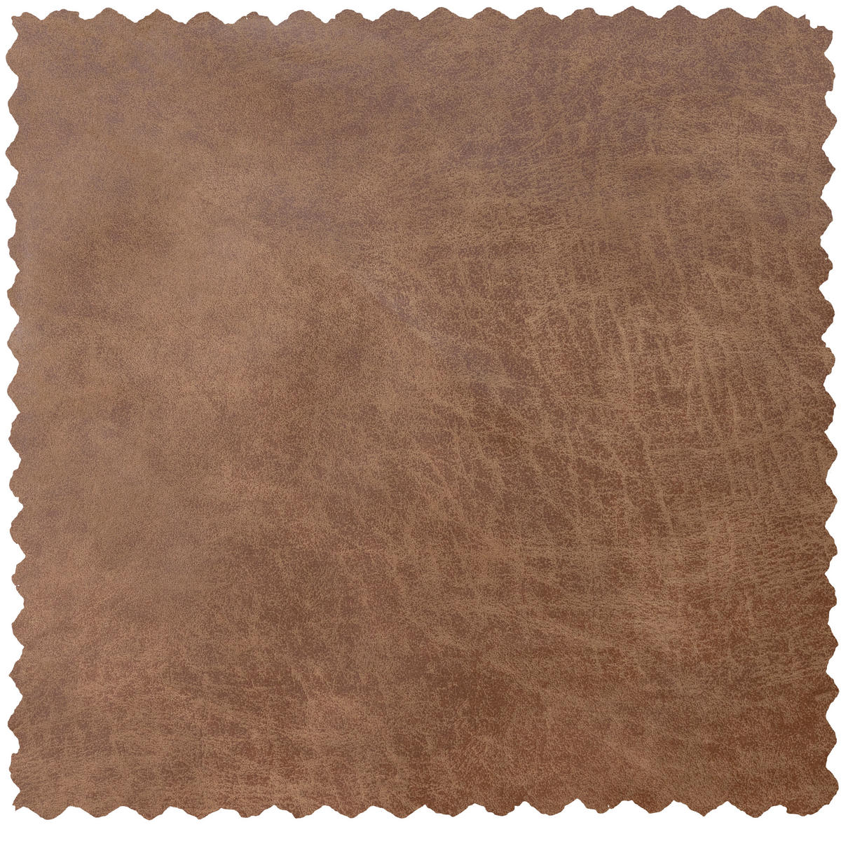 3-SITZER-SOFA Rodeo Classic in Kombination Echtleder/Stoff Cognac   - Cognac/Schwarz, Design, Leder/Metall (275/83/88cm) - Livetastic