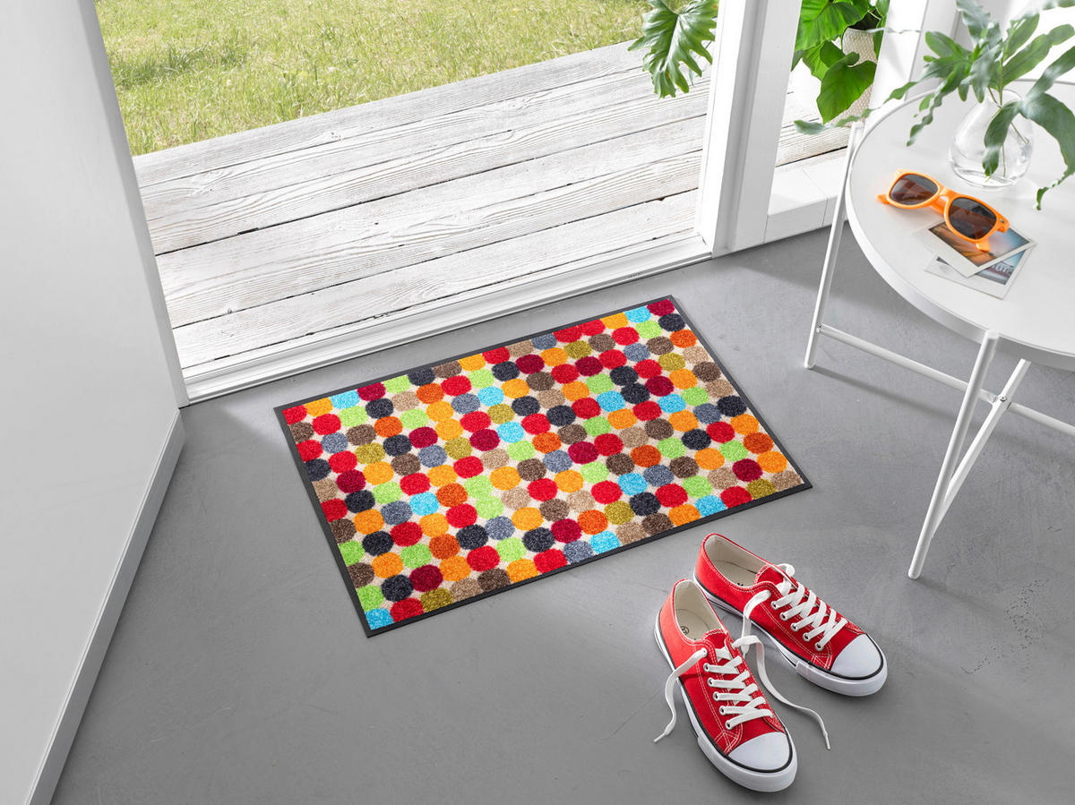 DVEŘNÍ ROHOŽKA, 40/60 cm - vícebarevná, Trend, textil/plast (40/60cm) - Esposa