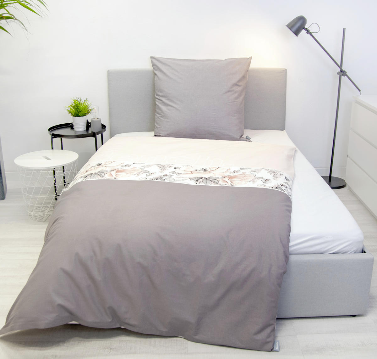 WENDEBETTWÄSCHE 135/200 cm  - Beige/Multicolor, Basics, Textil (135/200cm) - Bench