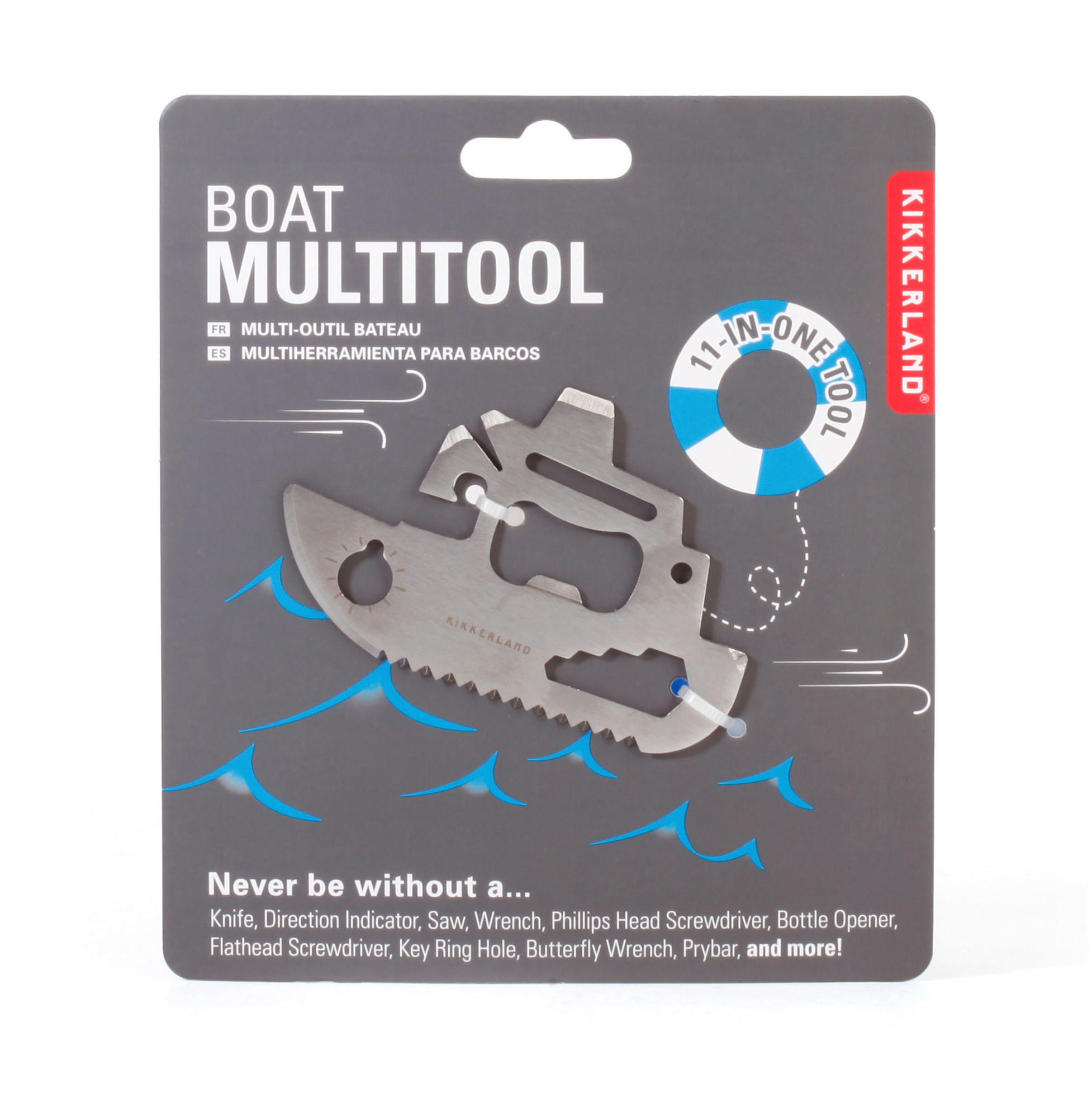 OTVARAČ ZA BOCE  - siva, Basics, metal (2,5/14,3/12,5cm) - Kikkerland