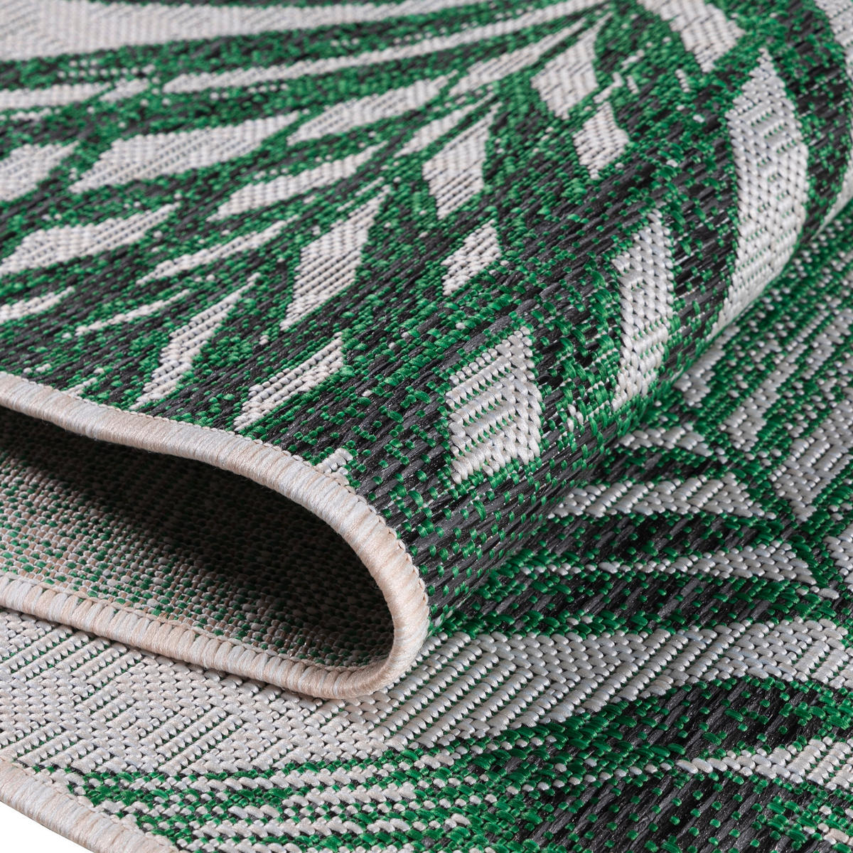 OUTDOORTEPPICH 120/170 cm Sunny Grün  - Grün, Design, Textil (120/170cm) - Novel