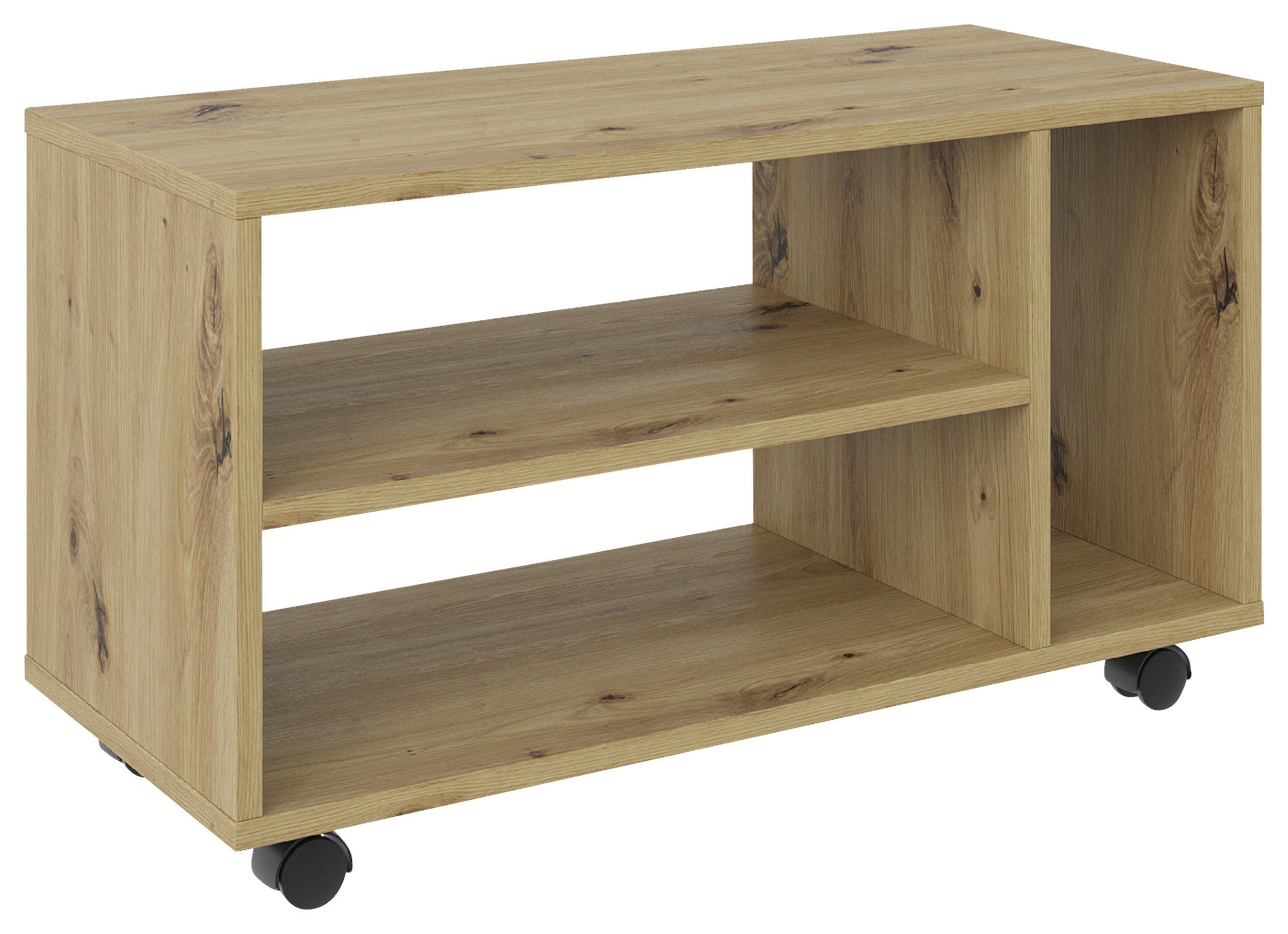 TV-ELEMENT - Eiche Artisan, Basics, Holzwerkstoff (73,5/42/33,5cm) - Boxxx