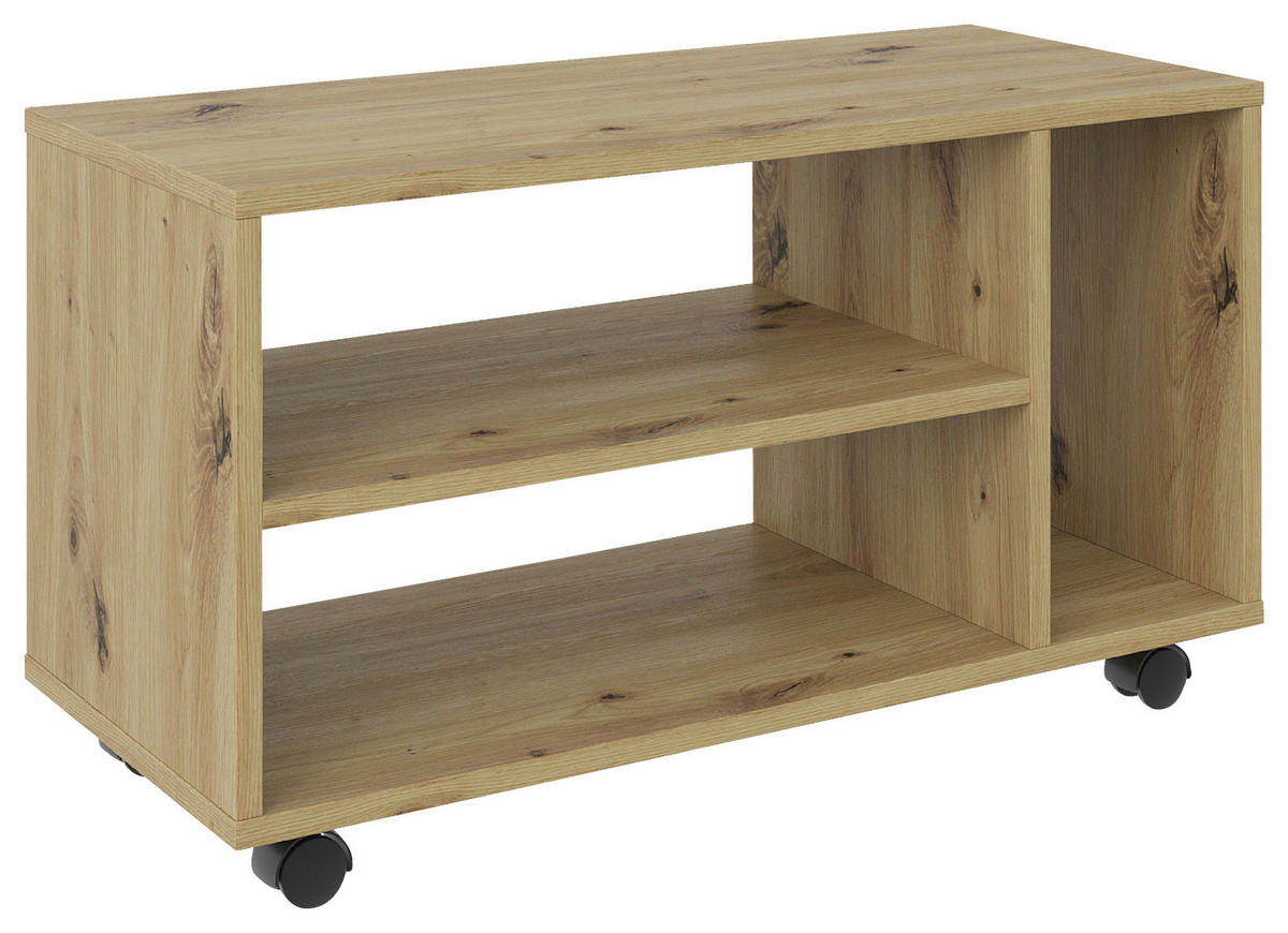 TV-ELEMENT - Eiche Artisan, Basics, Holzwerkstoff (73,5/42/33,5cm) - Boxxx